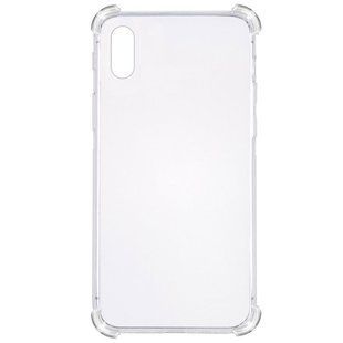 TPU чехол GETMAN Ease logo усиленные углы для Apple iPhone XR (6.1") Бесцветный (прозрачный)