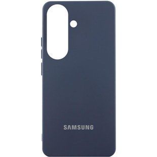 Чохол Silicone Cover Lakshmi (AAA) with Logo для Samsung Galaxy S26+ Темно-синій / Midnight blue