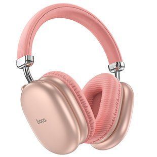Накладные беспроводные наушники Hoco W35 Max Joy Pink