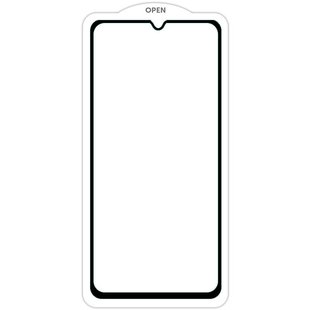 Защитное стекло SKLO 5D (тех.пак) для Xiaomi Redmi 8 / 8a Черный / Белая подложка