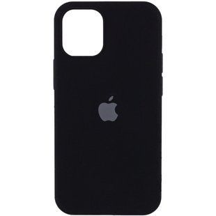 Чехол Silicone Case Full Protective (AA) для Apple iPhone 14 Pro Max (6.7") Черный / Black