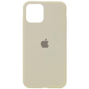 Чехол Silicone Case Full Protective (AA) для Apple iPhone 11 Pro (5.8") Бежевый / Antique White