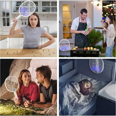 Ловушка для насекомых с UV подсветкой WD-956 Rechargeable 1200 mAh White