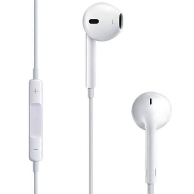 Наушники EarPods with 3,5 mm connector for Apple (AAA) (no box) White
