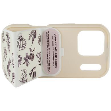 Чехол TPU Panel Stand для Apple iPhone 17 Pro Max (6.9") Floral Sketch