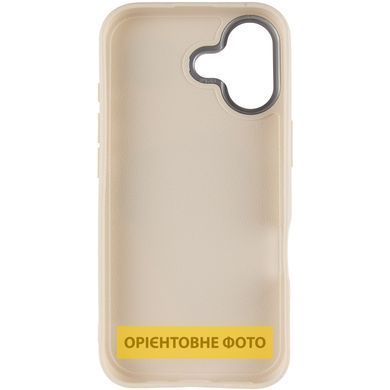 Чохол TPU Leather Toys для Apple iPhone 17 (6.3") Coffee / Sand