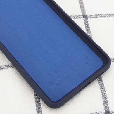 Чохол Silicone Cover Full without Logo (A) для Oppo A73 Синій / Midnight blue