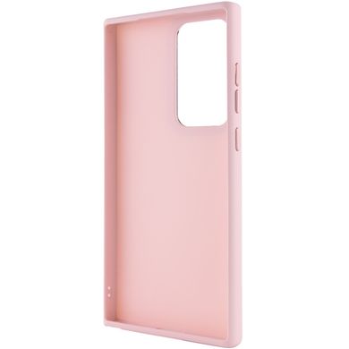 TPU чехол Bonbon Metal Style для Samsung Galaxy S23 Ultra Розовый / Light pink