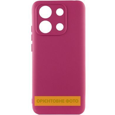 Чохол TPU GETMAN Liquid Silk Full Camera для Xiaomi Redmi A1+ / Poco C50 / A2+ Бордовий / Marsala