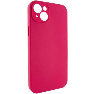Чехол Silk Full Camera Protective (AA) NO LOGO для Apple iPhone 13 (6.1") Красный / Rose Red