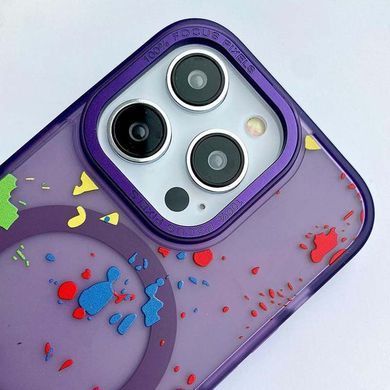 Чохол TPU+PC Flush with Magnetic Fit для Apple iPhone 15 Pro Max (6.7") Dark purple
