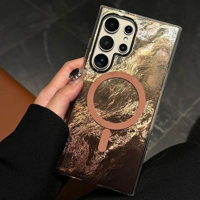 Чохол TPU Shiny Mountain Magnetic Fit для Samsung Galaxy S26 Ultra Chocolate