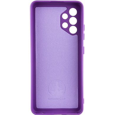 Чехол Silicone Cover Lakshmi Full Camera (A) для Samsung Galaxy A32 4G Фиолетовый / Purple