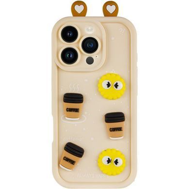 Чохол TPU Toys Case with Ears для Apple iPhone 16 Pro Max (6.9") Sand