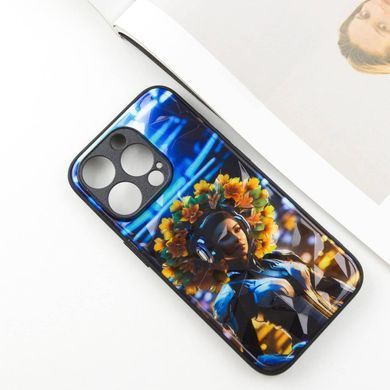 TPU+PC чехол Prisma Ladies для Apple iPhone 14 Pro Max (6.7") Cyberpunk