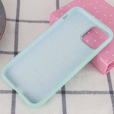 Чехол Silicone Case Full Protective (AA) для Apple iPhone 11 (6.1") Бирюзовый / Turquoise
