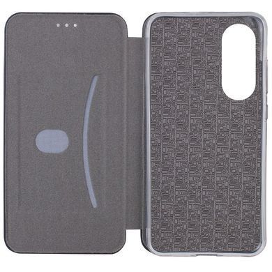 Кожаный чехол-книжка Classy для Oppo A38 / A18 Темно-синий