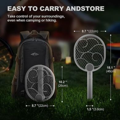 Ловушка для насекомых с UV подсветкой WD-956 Rechargeable 1200 mAh White