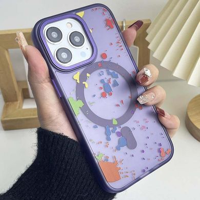 Чохол TPU+PC Flush with Magnetic Fit для Apple iPhone 15 Pro Max (6.7") Dark purple