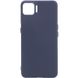 Чехол Silicone Cover Full without Logo (A) для Oppo A73 Синий / Midnight blue фото 1