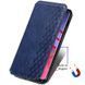 Кожаный чехол-книжка GETMAN Cubic (PU) для Xiaomi Redmi 10A Синий фото 4