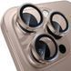 Защитное стекло Metal Classic на камеру (в упак.) для Apple iPhone 16 Pro (6.3") / 16 Pro Max (6.9") Золотой / Desert Gold фото 2