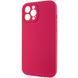 Чохол Silk Full Camera Protective (AA) NO LOGO для Apple iPhone 12 Pro Max (6.7") Червоний / Rose Red фото 3