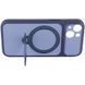 Чехол Ummi Full Camera with Magnetic Fit HQ Ring для Apple iPhone 13 (6.1") Navy Blue фото 5