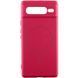 Чехол Silicone Cover Lakshmi Full Camera (AA) with Magnetic Fit для Google Pixel 7 Pro Красный / Rose Red
