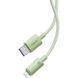 Дата кабель Baseus Habitat Series Fast Charging USB to Lightning 2.4A (2m) (P10360200) Natural Green фото 3
