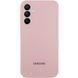 Чехол Silicone Cover Lakshmi Full Camera (AAA) with Logo для Samsung Galaxy S25 FE Розовый / Pink Sand