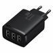 МЗП Baseus Compact 17W (3USB-A) (CCXJ02) Чорний фото 3