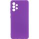 Чехол Silicone Cover Lakshmi Full Camera (A) для Samsung Galaxy A32 4G Фиолетовый / Purple фото 1