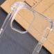 TPU чехол GETMAN Ease logo усиленные углы для Apple iPhone 15 (6.1") Бесцветный (прозрачный) фото 6