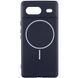 Чехол Silicone Cover Lakshmi Full Camera (AA) with Magnetic Fit для Google Pixel 8 Темно-синий / Midnight blue