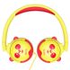 Накладні навушники Hoco W31 Childrens Жовто-червоний фото 3