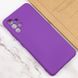 Чехол Silicone Cover Lakshmi Full Camera (A) для Samsung Galaxy A32 4G Фиолетовый / Purple фото 4