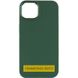TPU чехол Bonbon Metal Style для Samsung Galaxy A12 Зеленый / Pine green фото 2