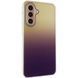 Чохол TPU+PC Glassbend для Samsung Galaxy A35 Brown фото 3