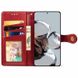 Кожаный чехол книжка GETMAN Gallant (PU) для Xiaomi 12T / 12T Pro Красный фото 3