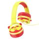 Накладні навушники Hoco W31 Childrens Жовто-червоний фото 2