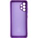 Чехол Silicone Cover Lakshmi Full Camera (A) для Samsung Galaxy A32 4G Фиолетовый / Purple фото 2