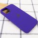 Уценка Чехол Silicone Case Full Protective (AA) для Apple iPhone 12 Pro Max (6.7") Эстетический дефект / Фиолетовый / Ultra Violet фото 2