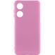 Чехол Silicone Cover Lakshmi Full Camera (A) для Oppo A38 / A18 Розовый / Pink