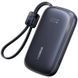 Портативний ЗП Power Bank Baseus EnerFill FC21 Qpow 3 Ultra 22.5W with cable 20000 mAh (PPFLS) Cosmic Black фото 1