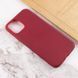 Силіконовий чохол Candy для Apple iPhone 14 Plus (6.7") Бордовий фото 4