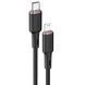 Дата кабель Acefast C2-01 Type-C to Lightning 30W (1.2m) Black фото 1
