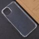 TPU чехол GETMAN Ease logo усиленные углы для Apple iPhone 15 (6.1") Бесцветный (прозрачный) фото 5
