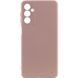 Чехол TPU GETMAN Liquid Silk Full Camera для Samsung Galaxy M34 5G Розовый / Pink Sand