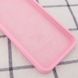 Чехол Silicone Case Square Full Camera Protective (AA) для Apple iPhone 11 (6.1") Розовый / Light pink фото 3
